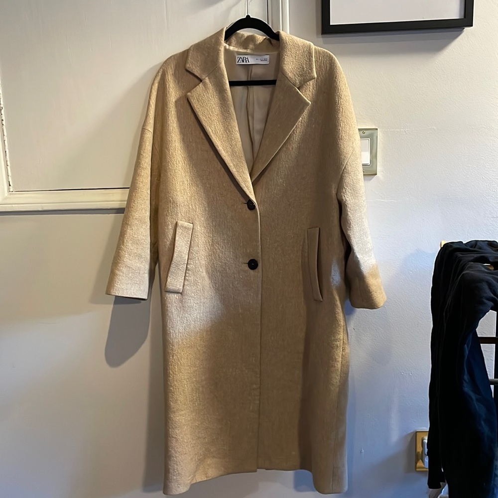 Zara Wool/Linen Coat